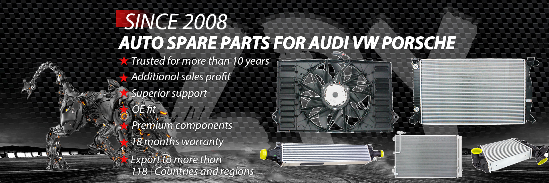 quality Auto Cooling Parts factory